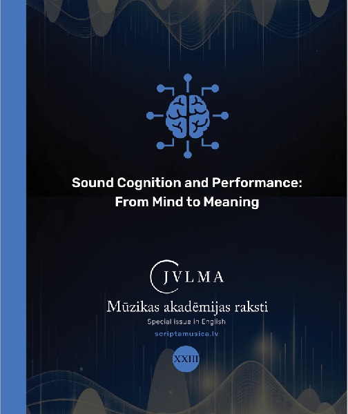 					View Vol. 23 (2025): Sound Cognition and Performance: From Mind to Meaning, Special issue in English
				
